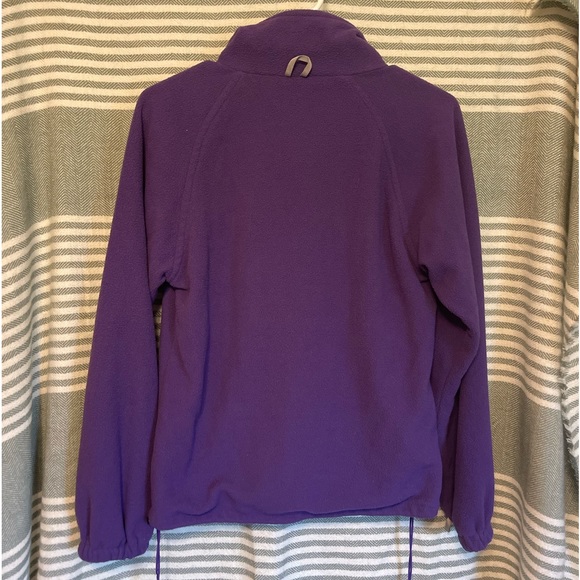The North Face Summit Series Purple Full Zip Fleece Jacket Size M - Picture 2 of 4